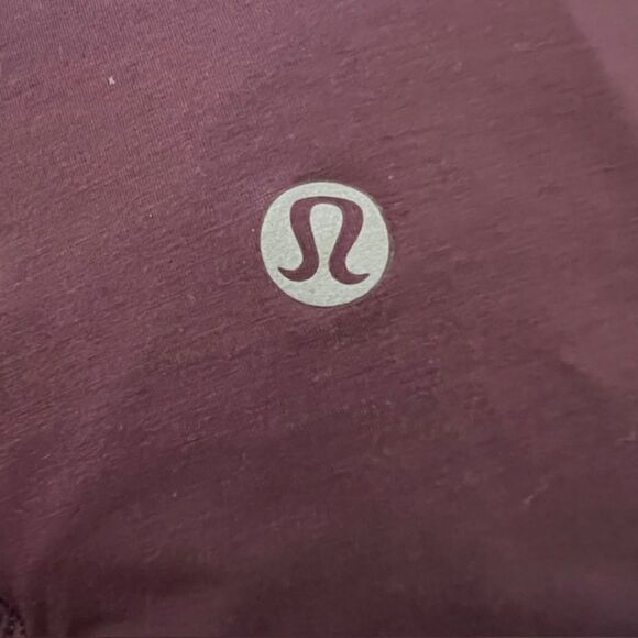 LULULEMON "CINCH ARCTIC" PLUM DEEP STRETCH LONG SLEEVE TOP SIZE 12 - Picture 12 of 12